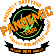 Prescott Backyard Pandemic Brewfest Logo